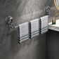 Retractable Suction Cup Towel Bar