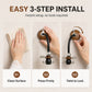 Rotating Vacuum Suction Kitchen Utensil Holder