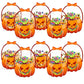 🎃✨ Átlátszó Halloween töklámpás ajándéktasak: Varázslatos csomagolás, instant ünnepi hangulat 💖🍬