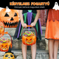 🎃✨ Átlátszó Halloween töklámpás ajándéktasak: Varázslatos csomagolás, instant ünnepi hangulat 💖🍬