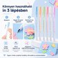 🖍️✨ Nincs többé maszatolás – Precíziós ragasztó pontok, tiszta munkafelület: Búcsú a ragacsos ujjaktól és a tönkrement kreatív alkotásoktól! 👧🎨