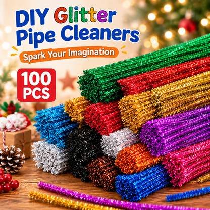 🎨✨ DIY csillámos dróttisztító: Varázslatos kézműves alkotások pillanatok alatt – búcsú az unalmas dekorációtól és a drága bolti díszektől! 🎃🎄