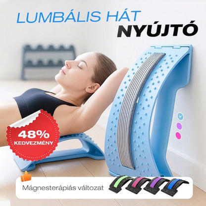 💆‍♀️ Lumbális gerincjavító derékmasszírozó deszka, Fájdalomcsillapító 👨‍⚕️👍
