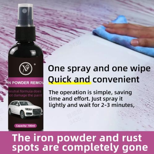 🔥 Vásároljon 2 kap 1 ingyenes 🚗✨ Gyors Hatású Vas- és Rozsdaeltávolító Spray